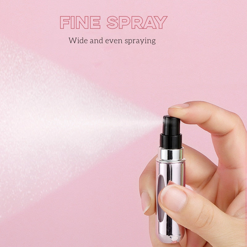 Refill perfume bottle spray